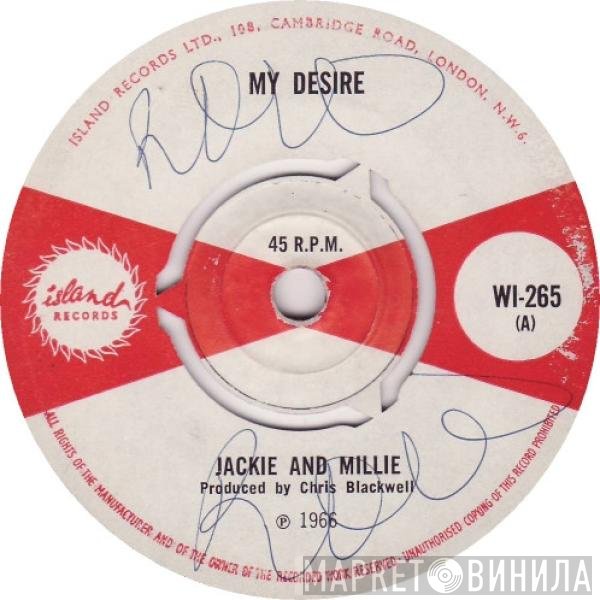 Millie Small, Jackie And Millie - My Desire / That's How Strong My Love Is