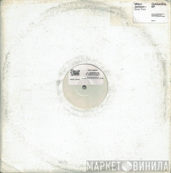 Milton Jackson - Outstanding EP