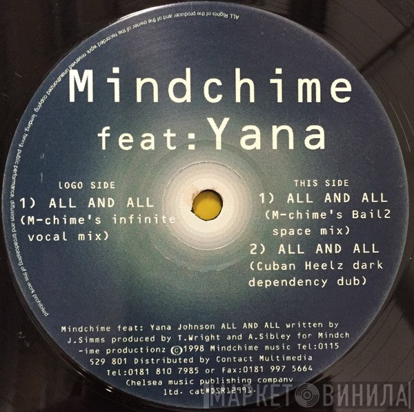 Mindchime Feat. Yana Johnson  - All And All