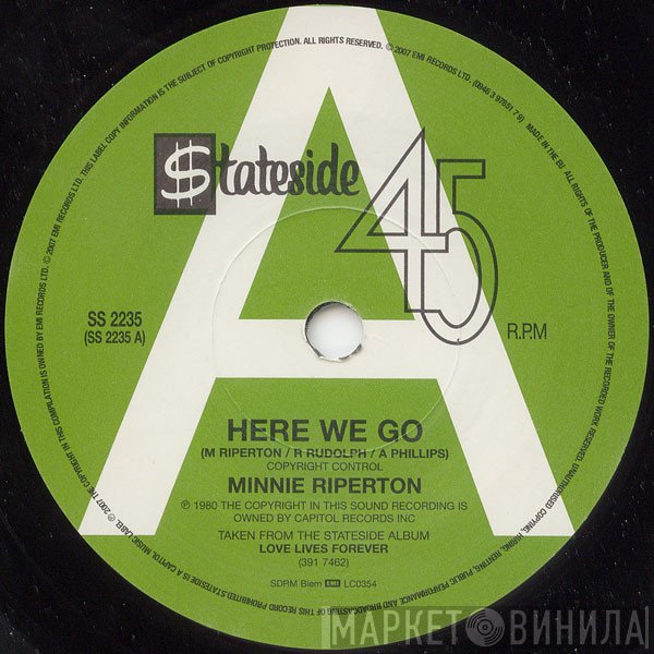 Minnie Riperton - Here We Go / Reasons