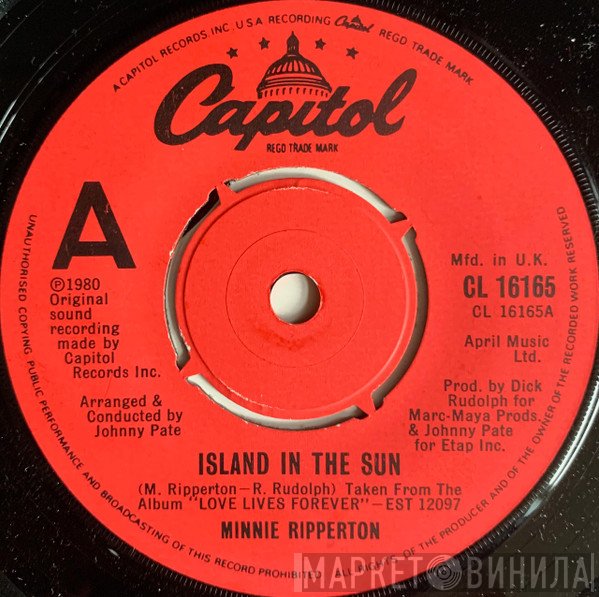 Minnie Riperton  - Island In The Sun