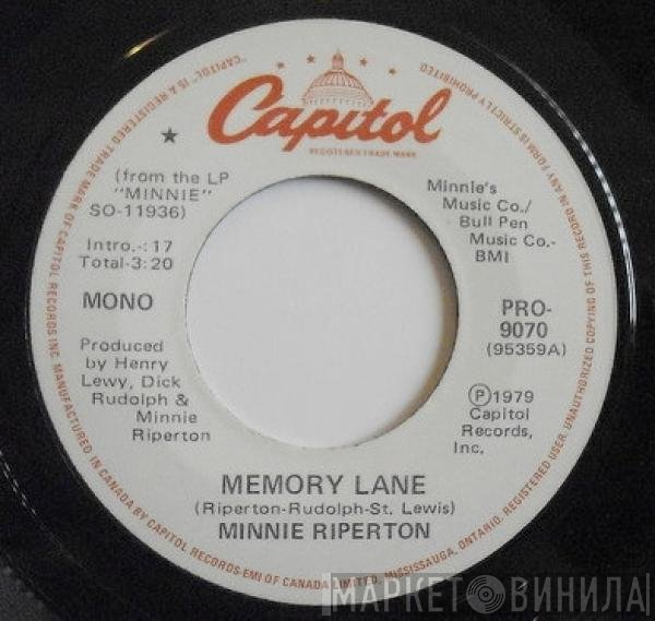 Minnie Riperton  - Memory Lane