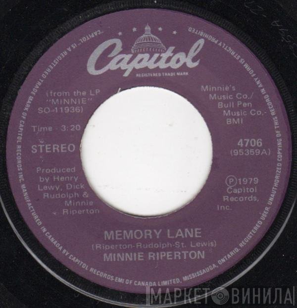 Minnie Riperton  - Memory Lane