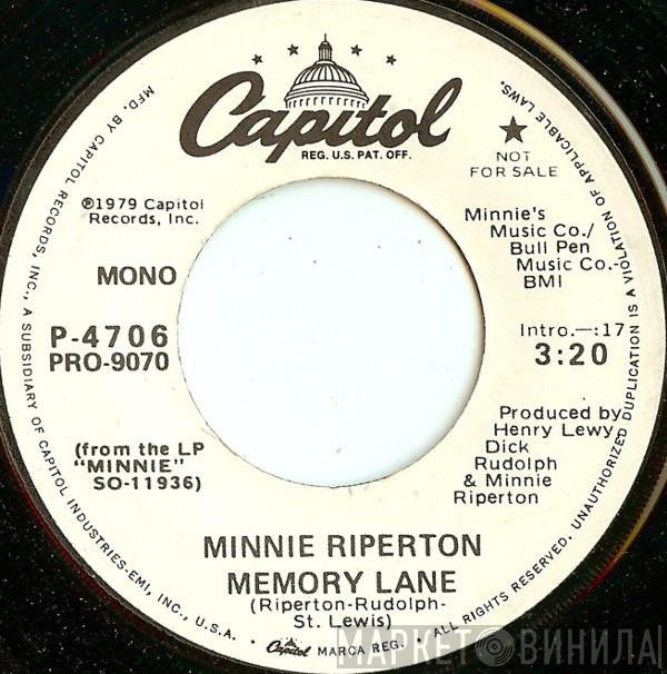 Minnie Riperton - Memory Lane