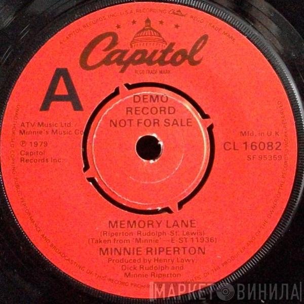 Minnie Riperton  - Memory Lane