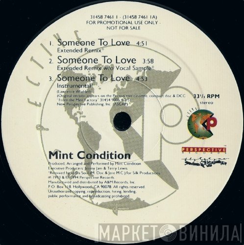 Mint Condition - Someone To Love