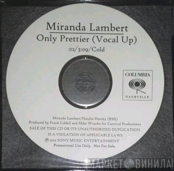 Miranda Lambert  - Only Prettier
