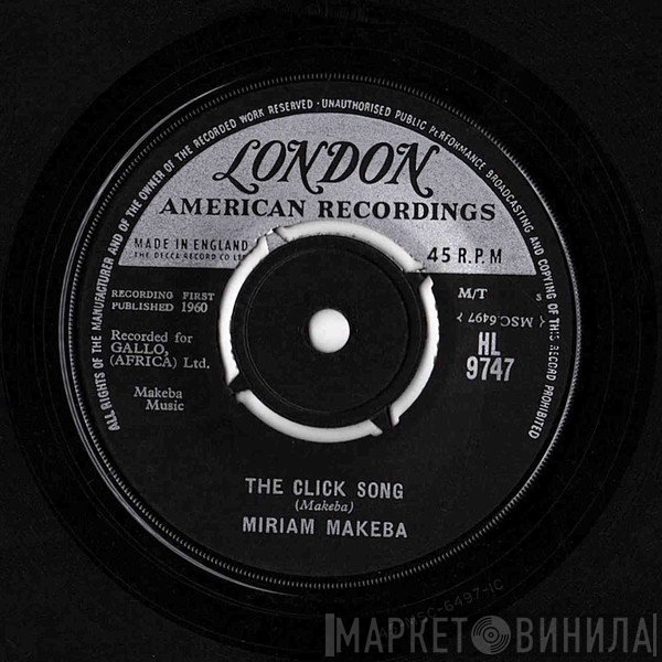 Miriam Makeba - The Click Song / Mbube