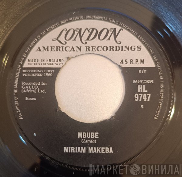 Miriam Makeba - The Click Song / Mbube