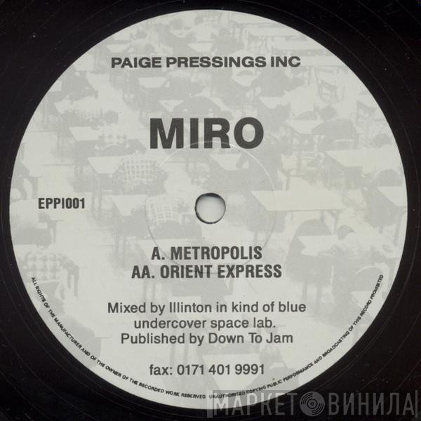 Miro   - Metropolis / Orient Express