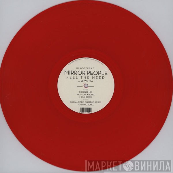 Mirror People Feat. Rowetta  - Feel The Need