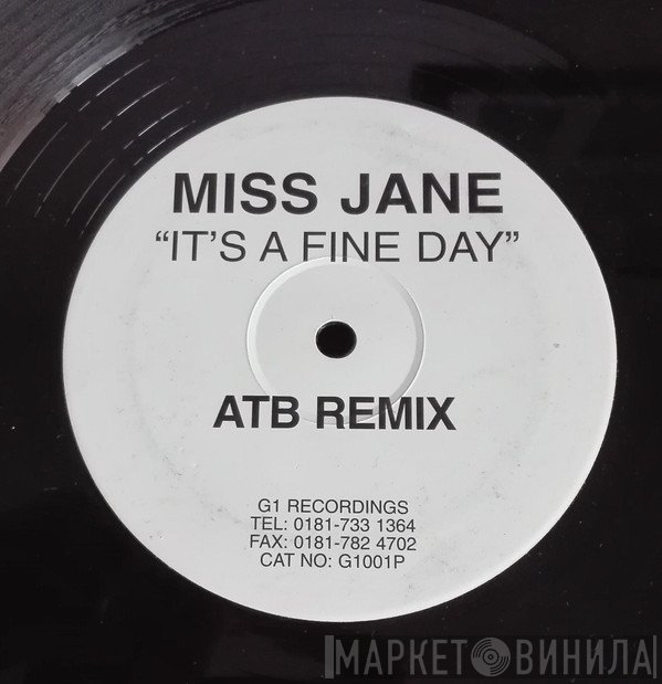 Miss Jane - It's A Fine Day