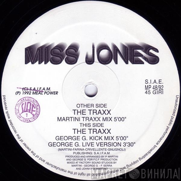 Miss Jones - The Traxx