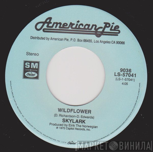 Missing Persons, Skylark  - Wildflower / Words