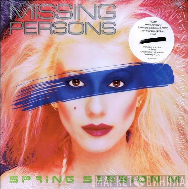 Missing Persons  - Spring Session M