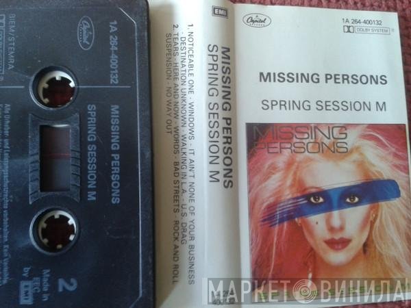 Missing Persons  - Spring Session M
