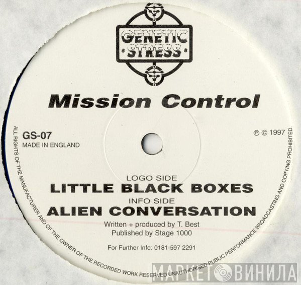 Mission Control  - Little Black Boxes / Alien Conversation