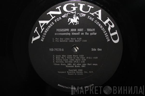Mississippi John Hurt  - Today!
