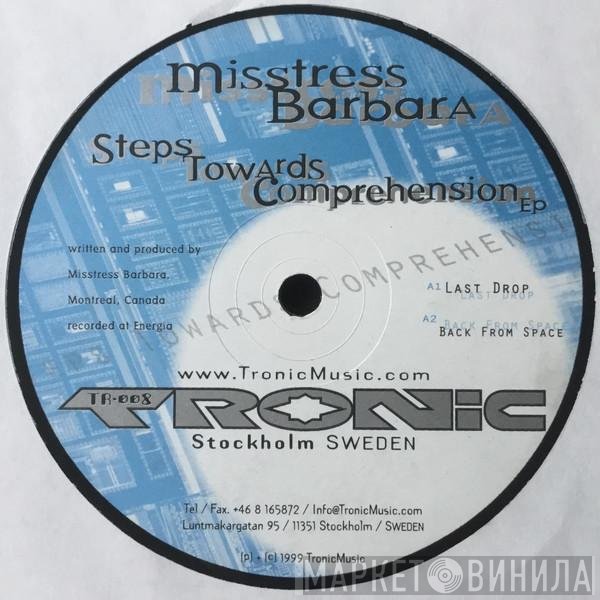 Misstress Barbara - Steps Towards Comprehension EP