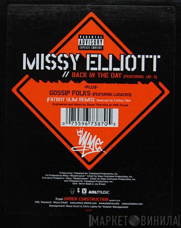 Missy Elliott Featuring Jay-Z  - Back In The Day