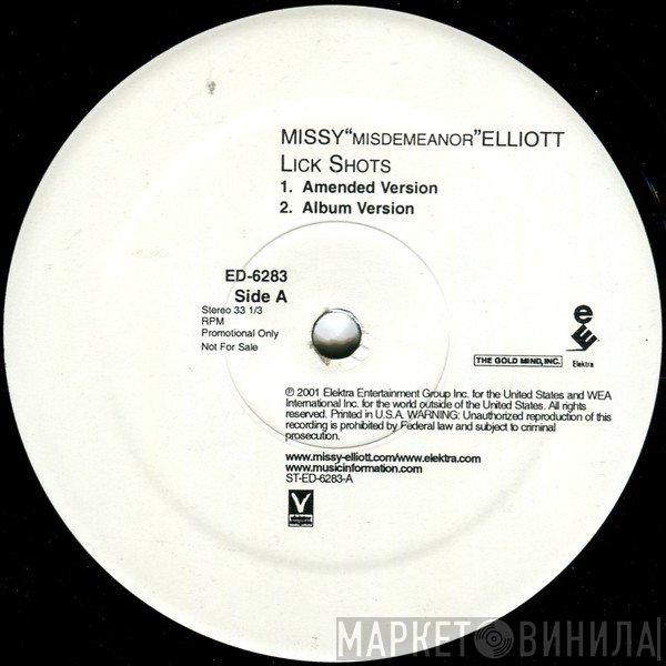 Missy Elliott - Lick Shots