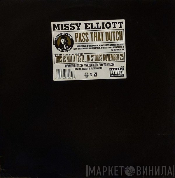 Missy Elliott - Pass That Dutch