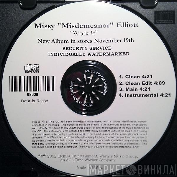 Missy Elliott  - Work It