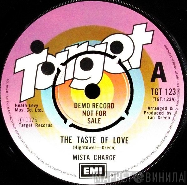 Mista Charge - The Taste Of Love