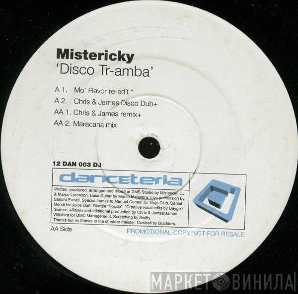 Mistericky - Disco Tr-amba