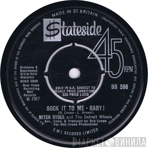 Mitch Ryder & The Detroit Wheels - Sock It To Me - Baby!