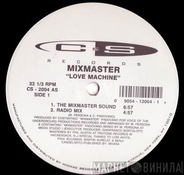 Mixmaster   - Love Machine