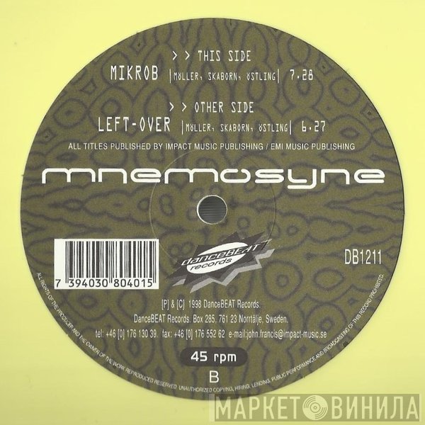 Mnemosyne  - Left-over