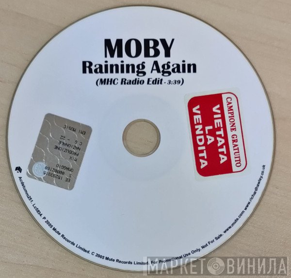 Moby  - Raining Again