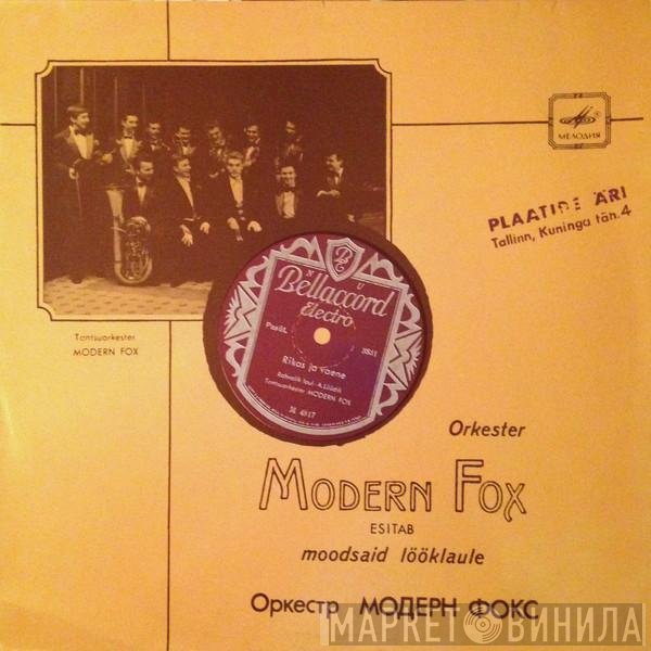 Modern Fox - Orkester Modern Fox Esitab Moodsaid Lööklaule