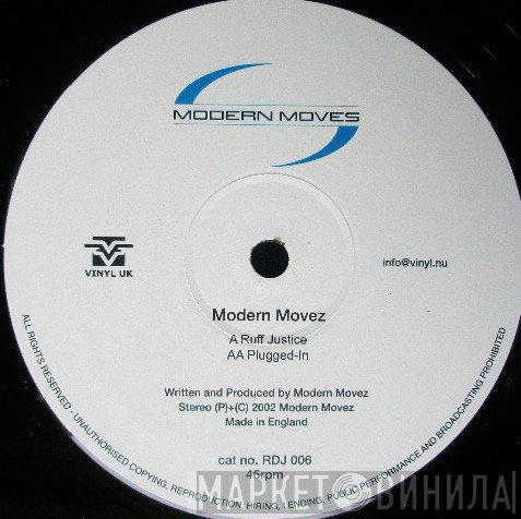 Modern Moves - Ruff Justice / Plugged-In