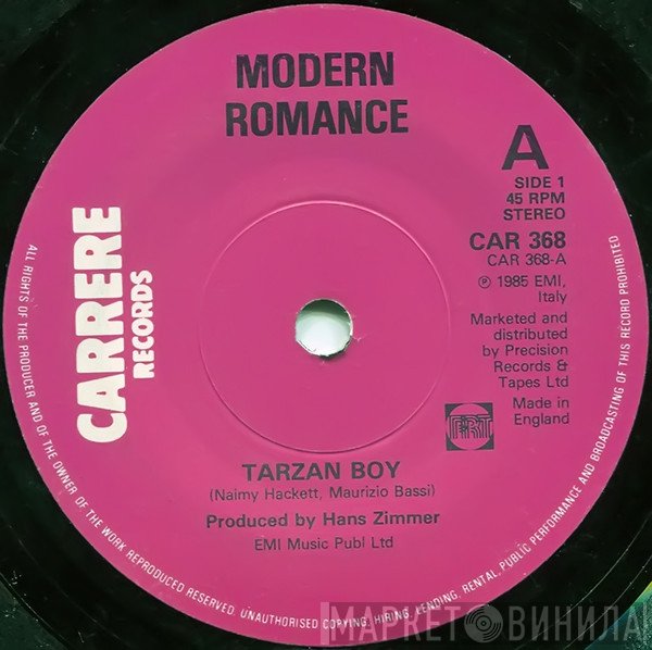 Modern Romance - Tarzan Boy
