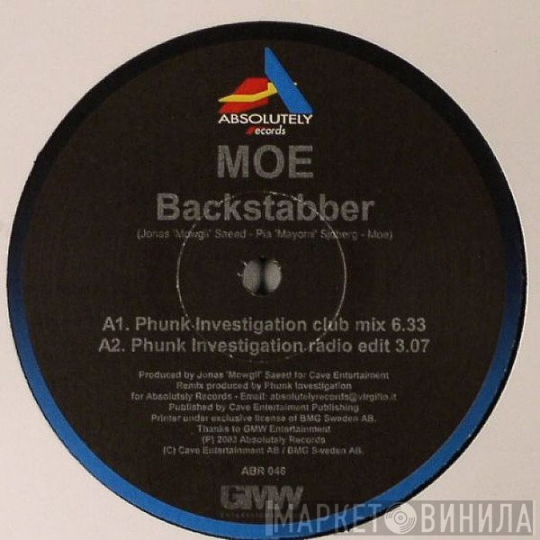 Moe  - Backstabber