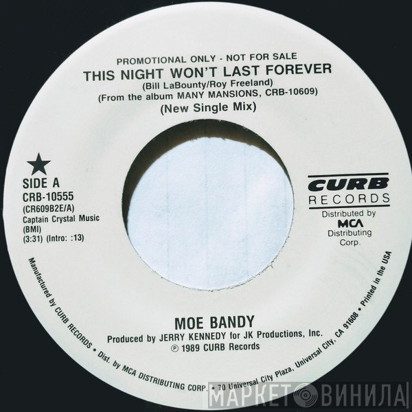 Moe Bandy - This Night Won't Last Forever