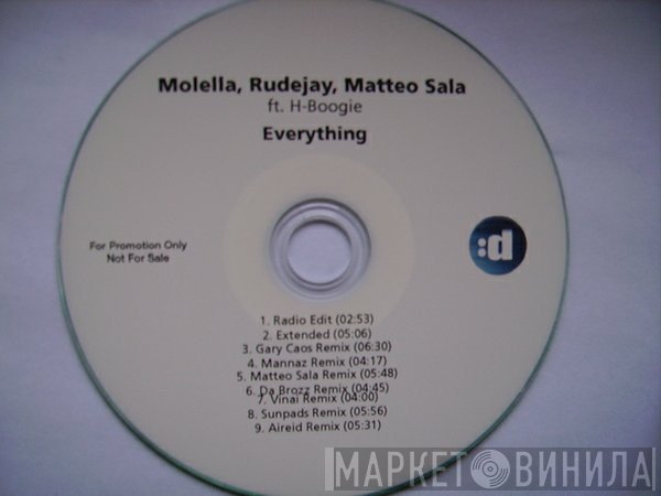 Molella, Rudeejay, Matteo Sala Ft. H-Boogie  - Everything