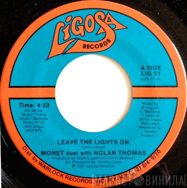 Monet, Nolan Thomas - Leave The Lights On