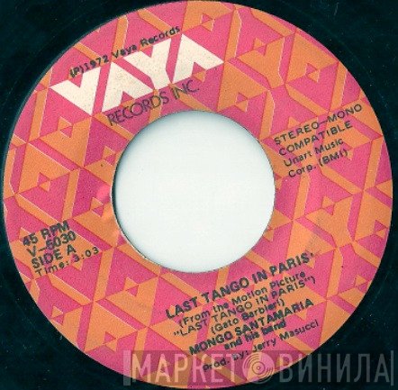 Mongo Santamaria  - Last Tango In Paris / Teminha Pra Bebe