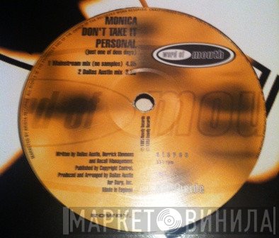 Monica - Don't Take It Personal (Just One Of Dem Days)