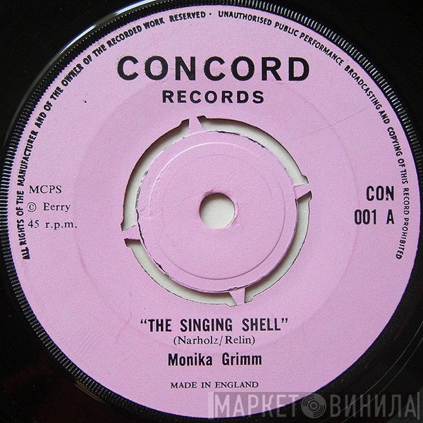 Monika Grimm / Les Sharp And His Band  - The Singing Shell / Hip