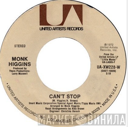 Monk Higgins  - Can't Stop