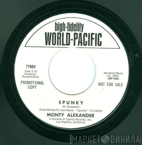 Monty Alexander  - Spunky / Rattlesnake