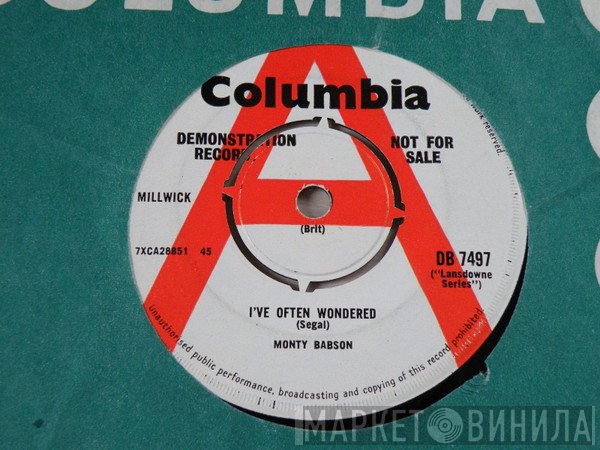 Monty Babson - I've Often Wondered