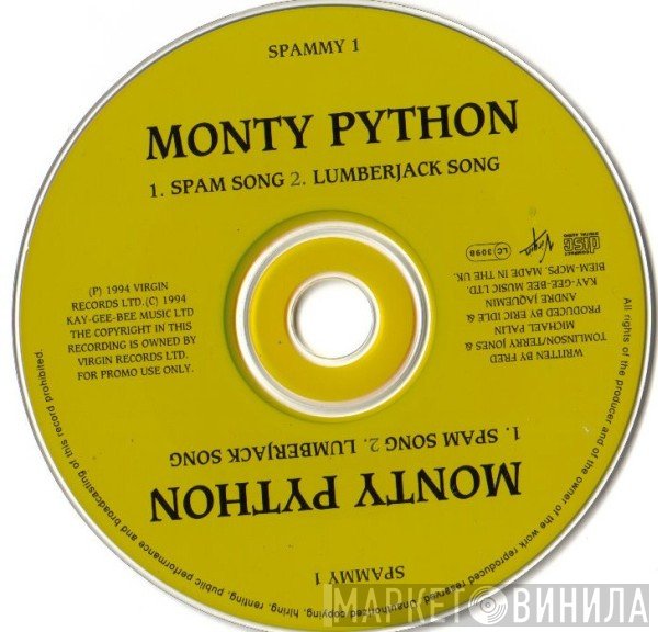 Monty Python  - Spam Song / Lumberjack Song