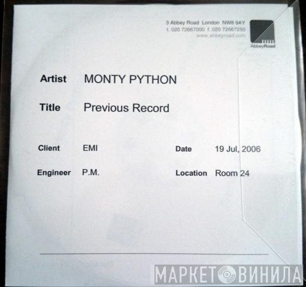 Monty Python  - Monty Python's Previous Record