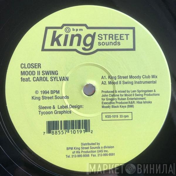 Mood II Swing, Carole Sylvan - Closer
