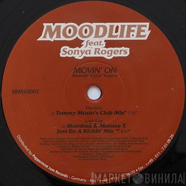 Moodlife, Sonya Rogers - Movin' On